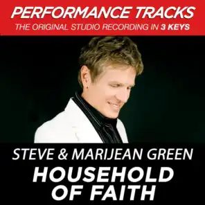 Household Of Faith (Performance Track In Key Of B-C-Db)