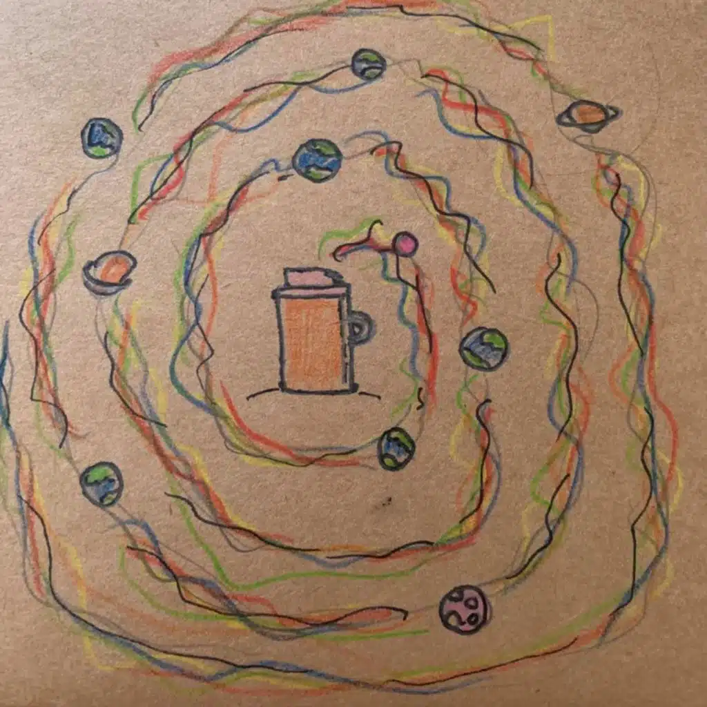 There's a Universe in this Oat Latte