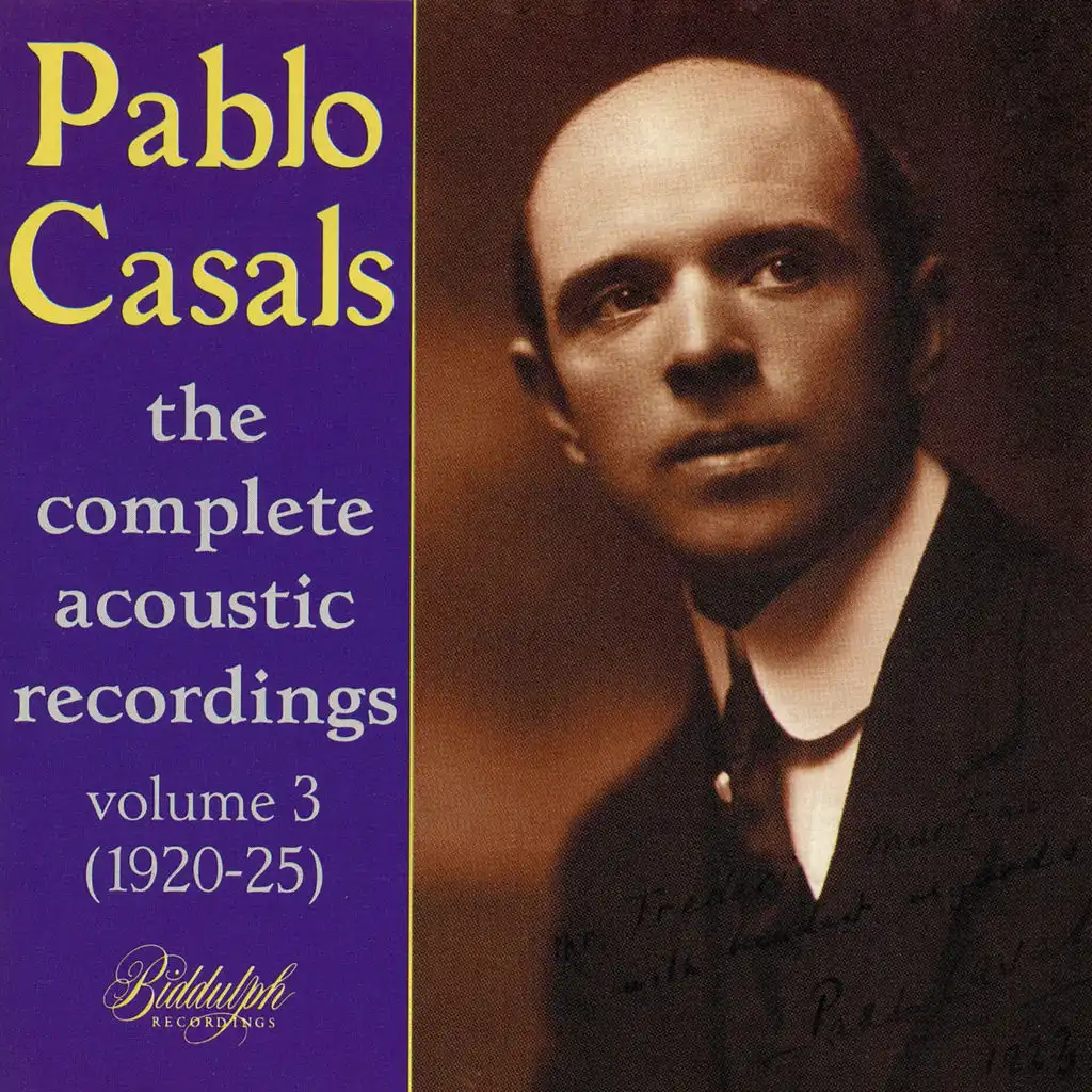 Pablo Casals & Unknown Artist