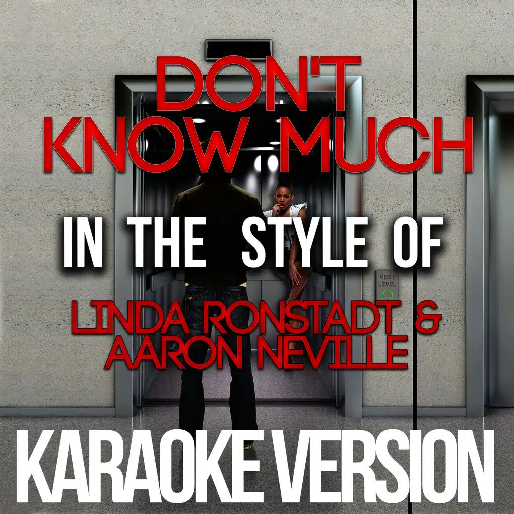 Don't Know Much (In the Style of Linda Ronstadt & Aaron Neville) [Karaoke Version] - Single