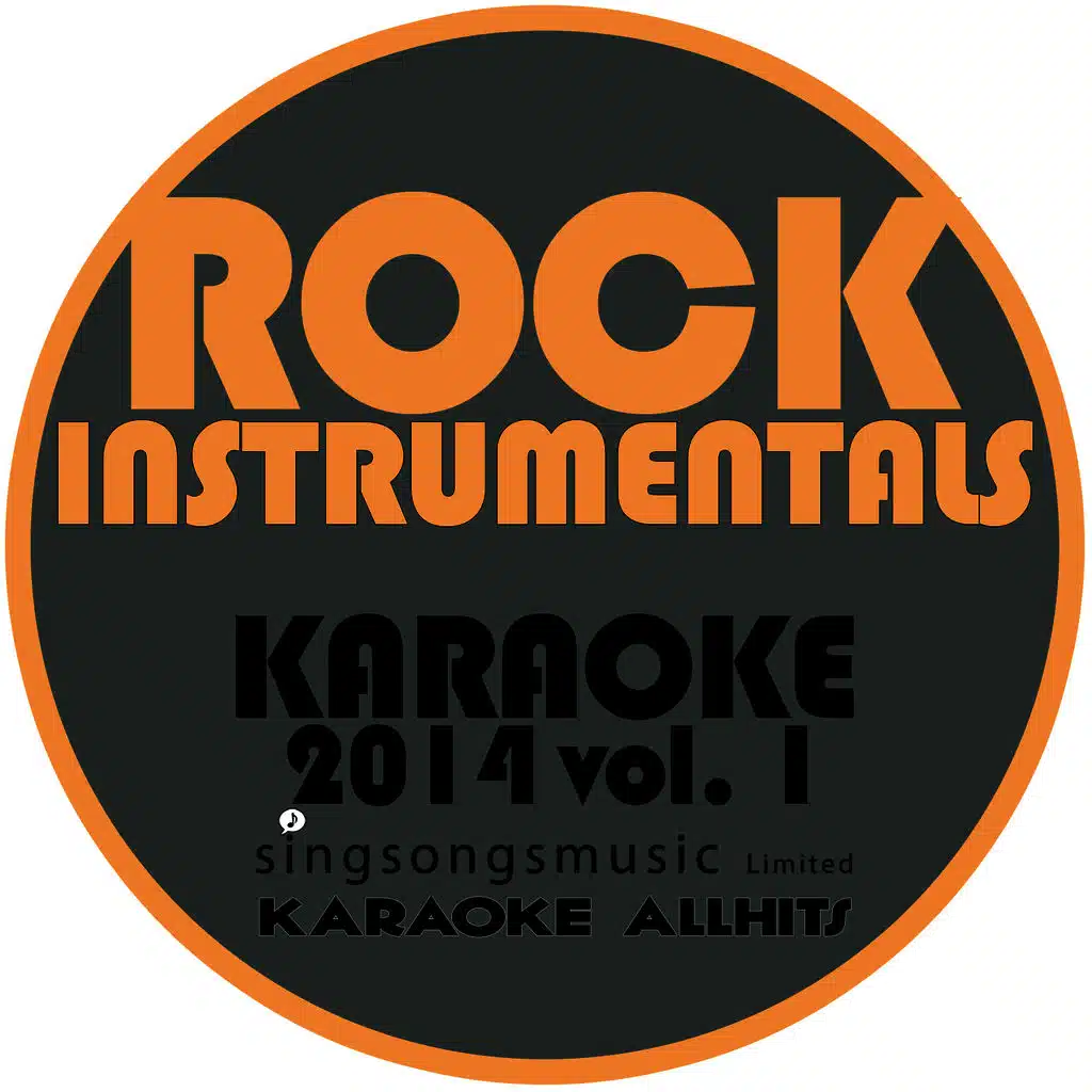 Rock Instrumentals Karaoke 2014, Vol. 1
