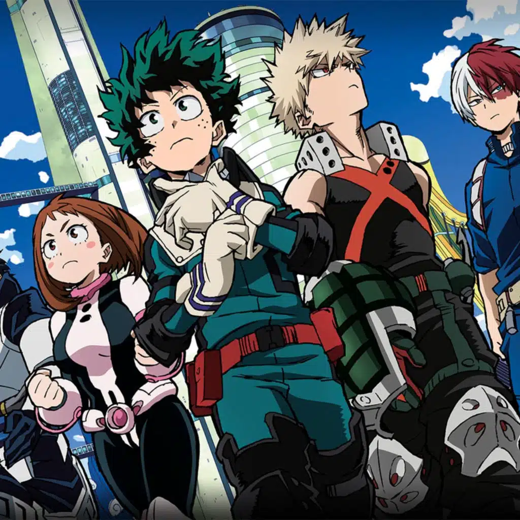 Finally watch My Hero Academia Movie and it Sucks/Rise of the shield best Anime out Now. Anime is getting to PC today.