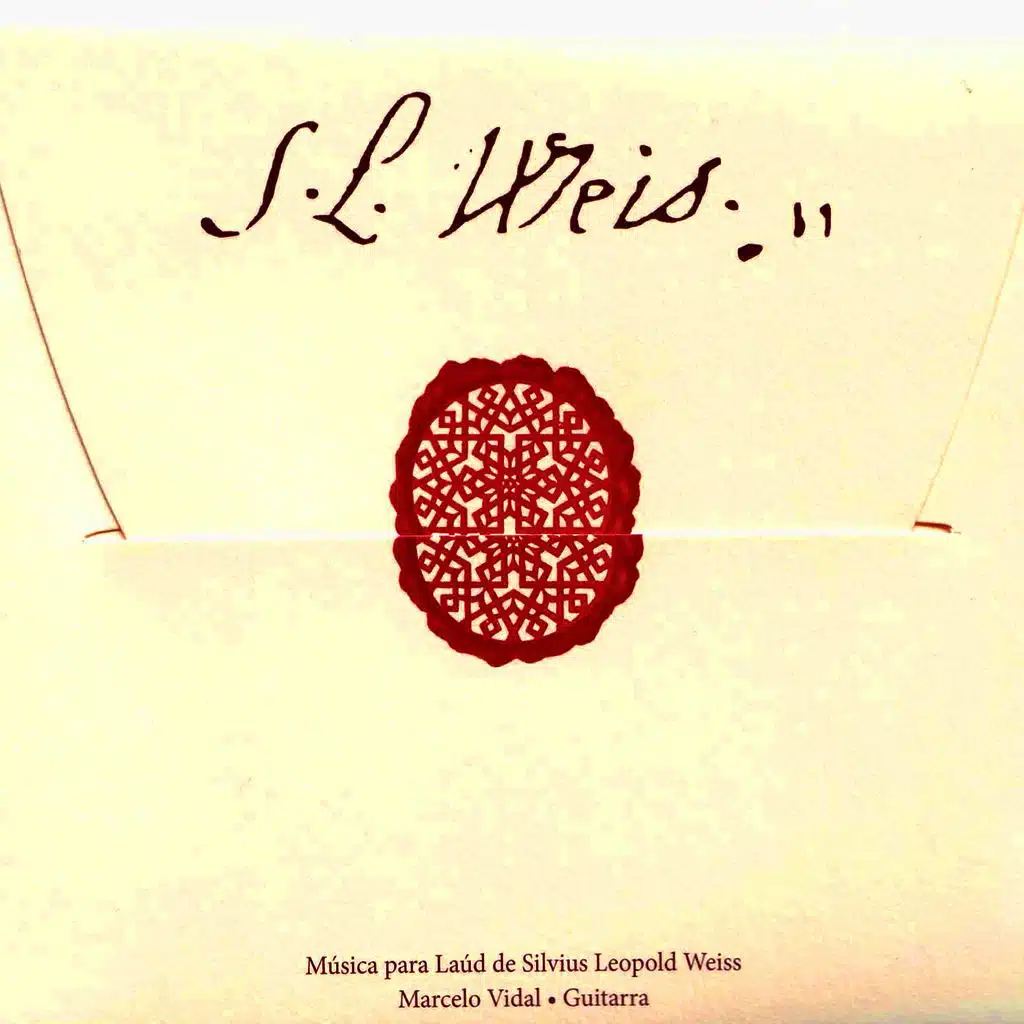 Music for Lute by Silvius Leopold Weiss