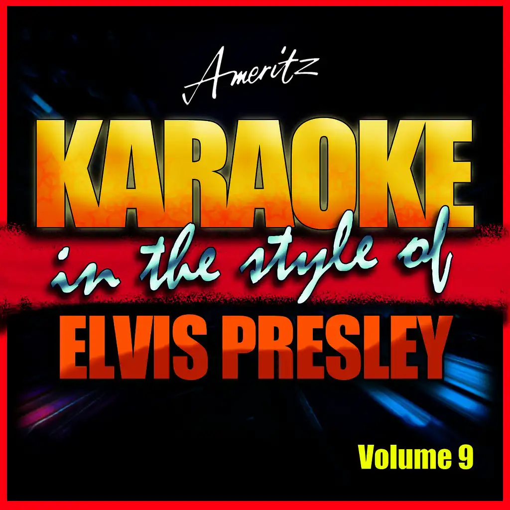 My Way (In The Style Of Elvis Presley)