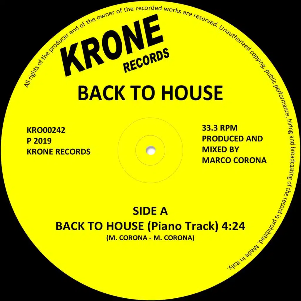 Back to House (Full Pack)
