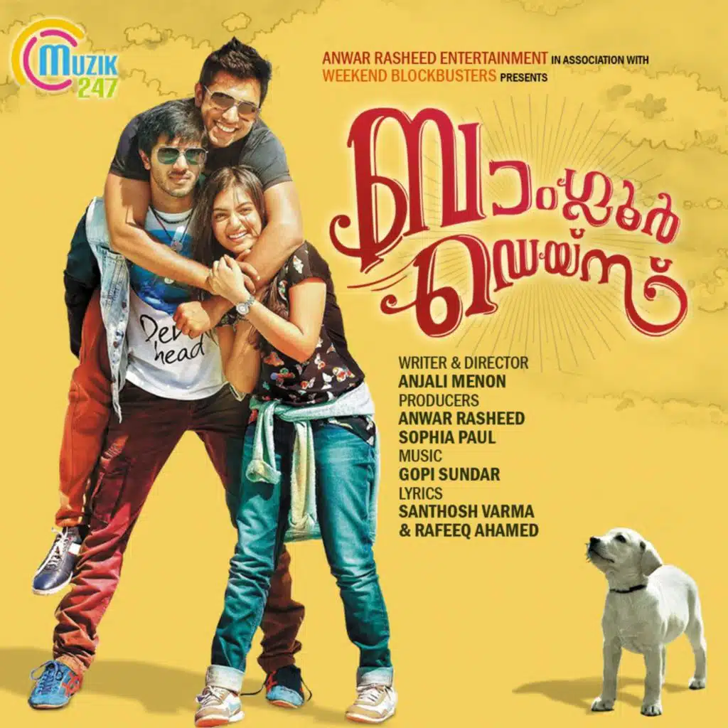 Gopi Sundar, Haricharan, Vijay Yesudas, Sachin Warrier, Nazriya Nazim, Siddharth Menon