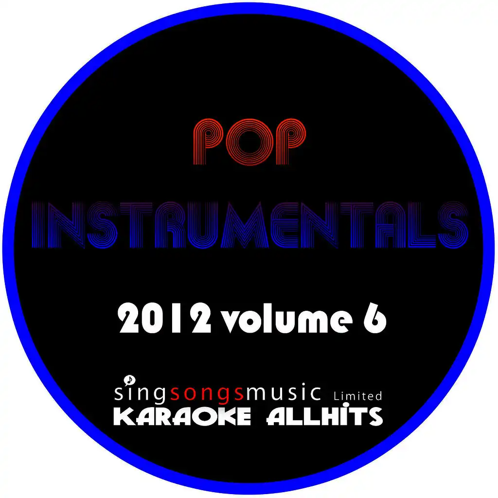 2012 Pop Instrumentals Volume 6