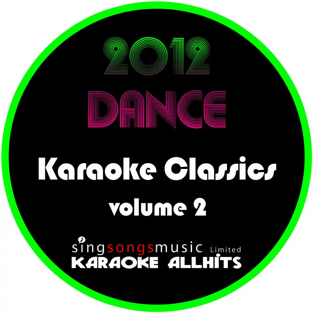 2012 Dance Karaoke Classics Volume 2