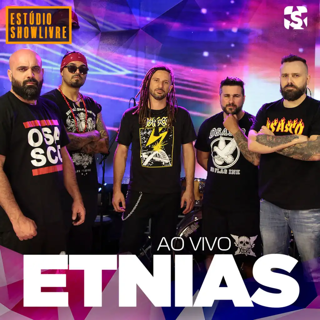 Etnias no Estúdio Showlivre (Ao Vivo)