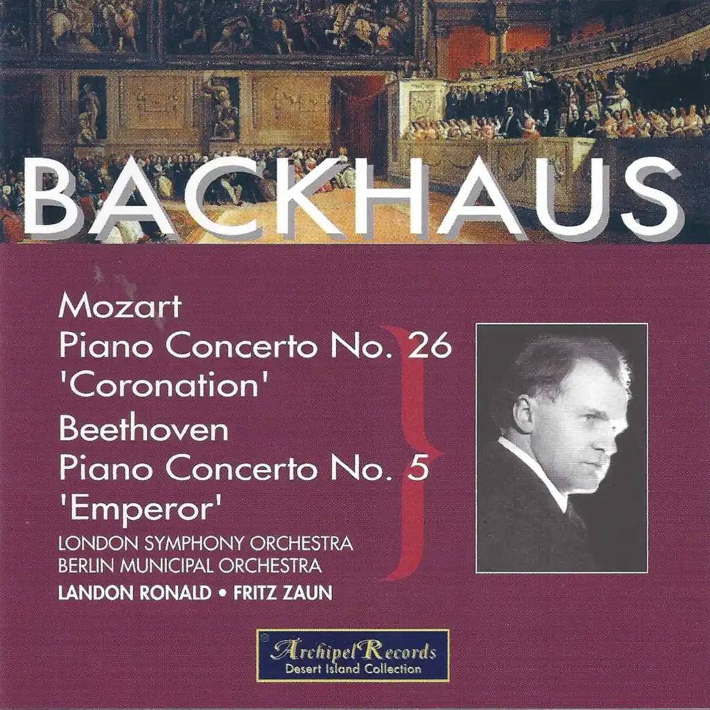 Piano Concerto No. 5 in E-Flat Major, Op. 73 "Emperor": I. Allegro