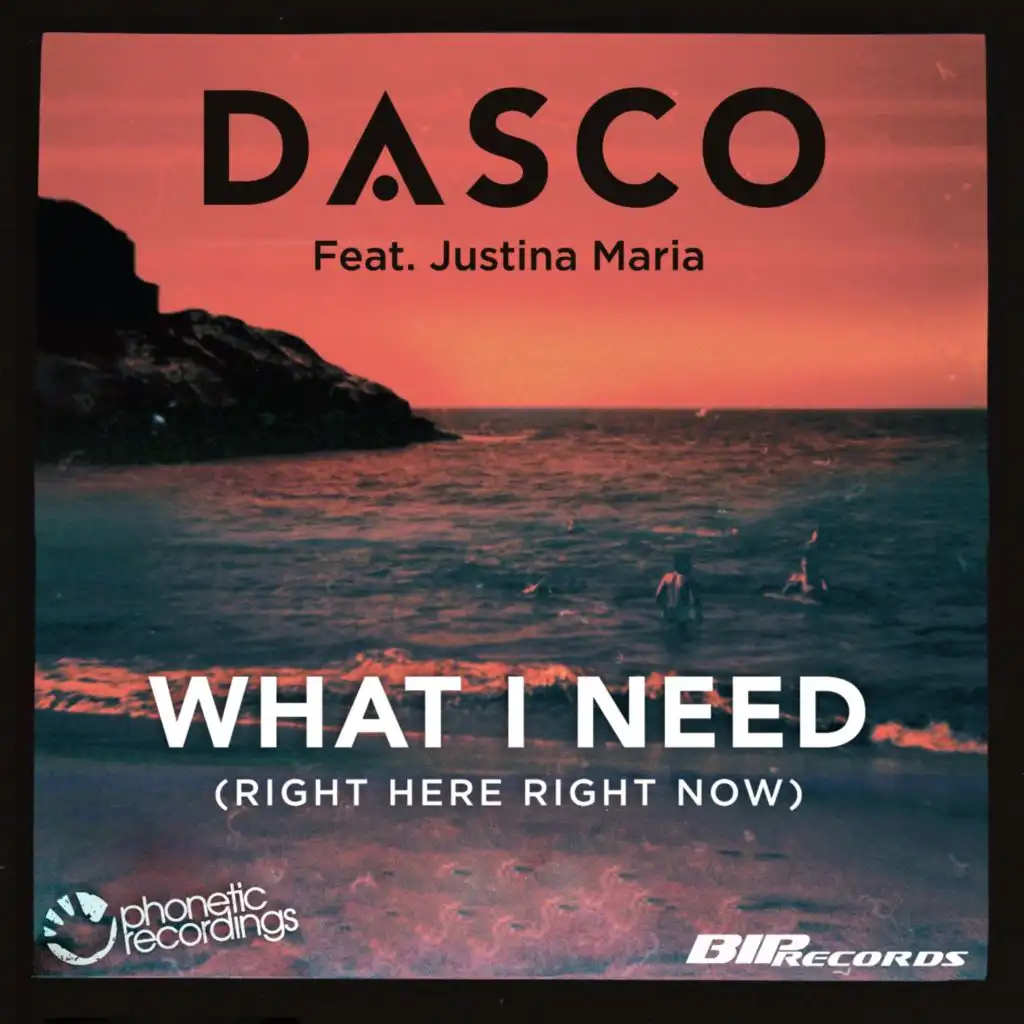 What I Need (Right Here, Right Now) feat. Justina Maria