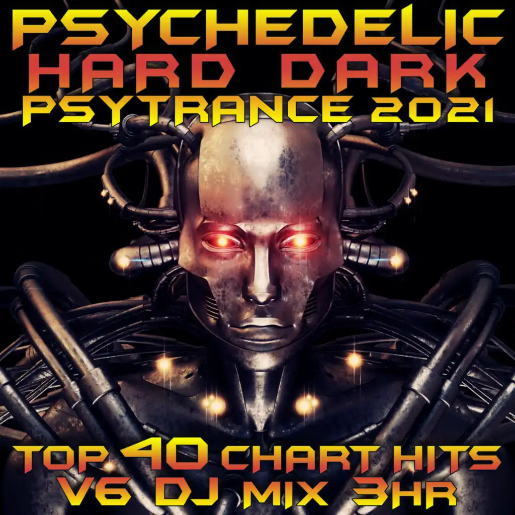 Psychedelic Hard Dark Psy Trance 2021 Top 40 Chart Hits, Vol. 6 (DJ Mix 3Hr)