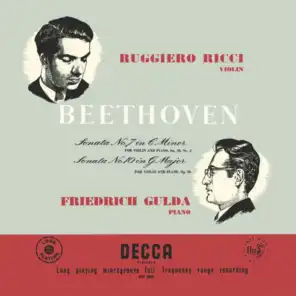 Ruggiero Ricci & Friedrich Gulda (piano).  Vienna Philharmonic, Karl Böhm (conductor)