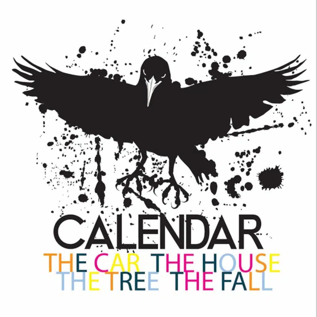 The car, the house, the tree, the fall