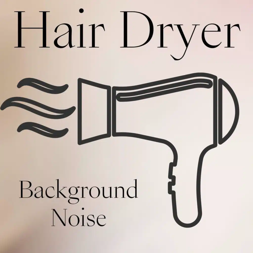 Hair Dryer for Background Noise 11