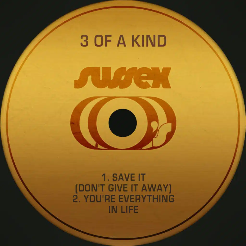 Save It (Don't Give It Away) / You're Everything in Life