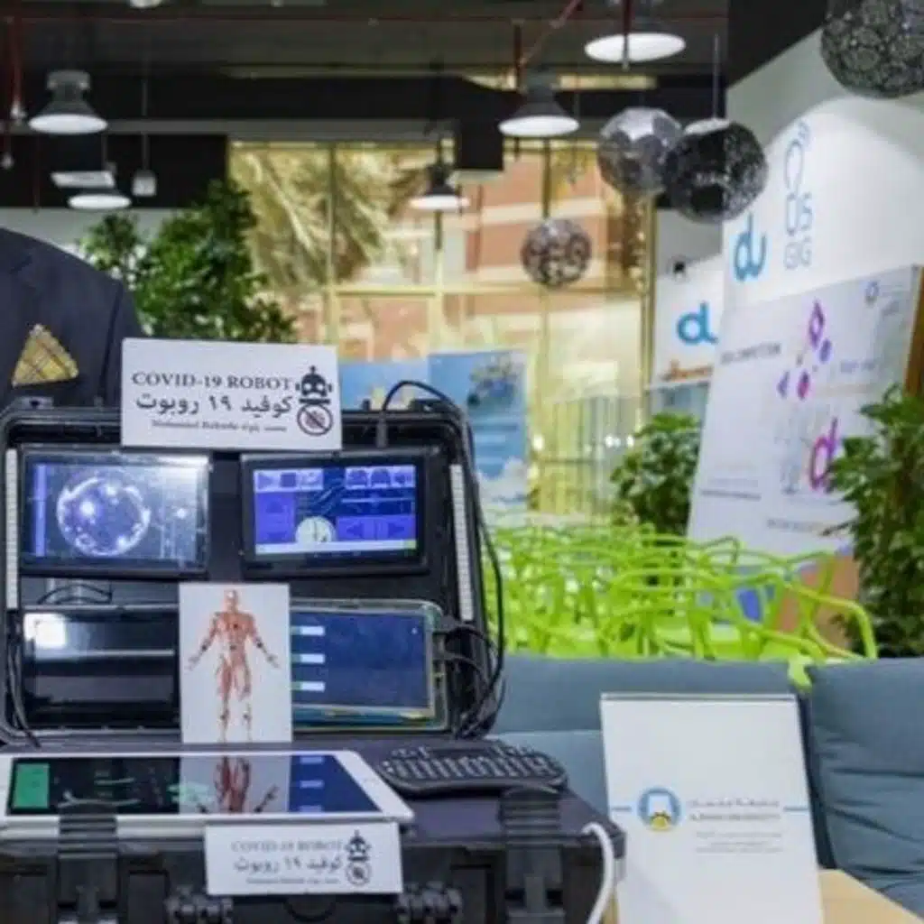 375- UAE: Robots Join Humans to Fight Covid-19 (05.04.20)