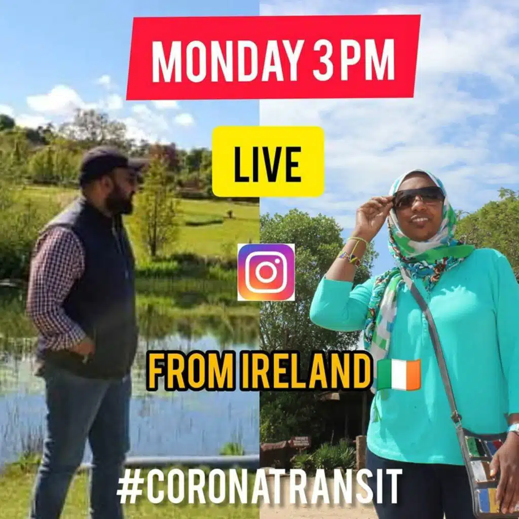 corona transit 5 Live  From Ireland