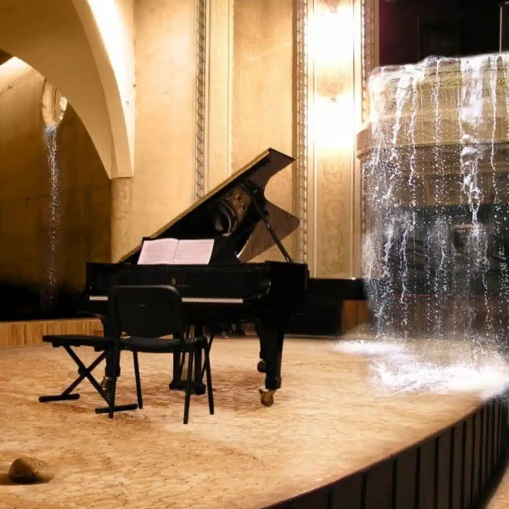 Light classical piano mix for working