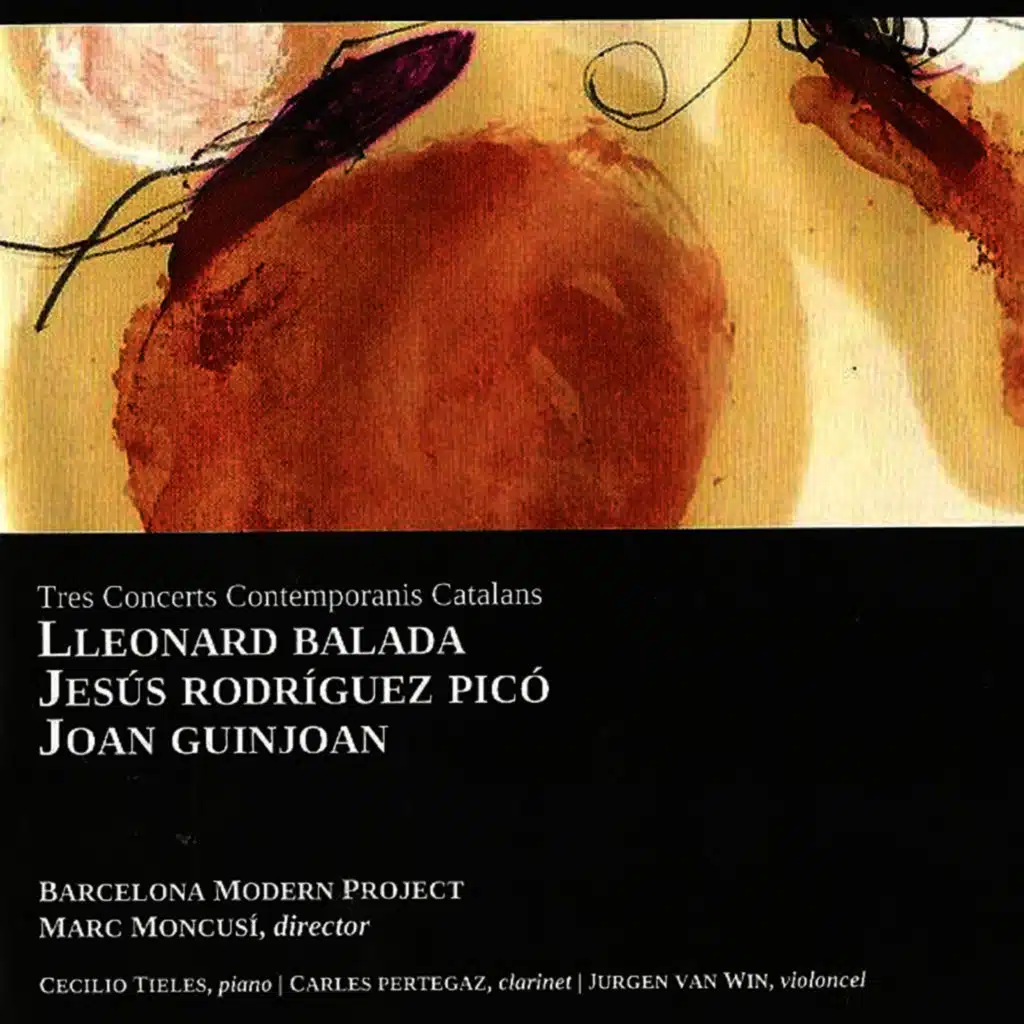 Lleonard Balada, Jesús Rodríguez Picó i Joan Guinjoan: Tres Concerts Contemporanis Catalans