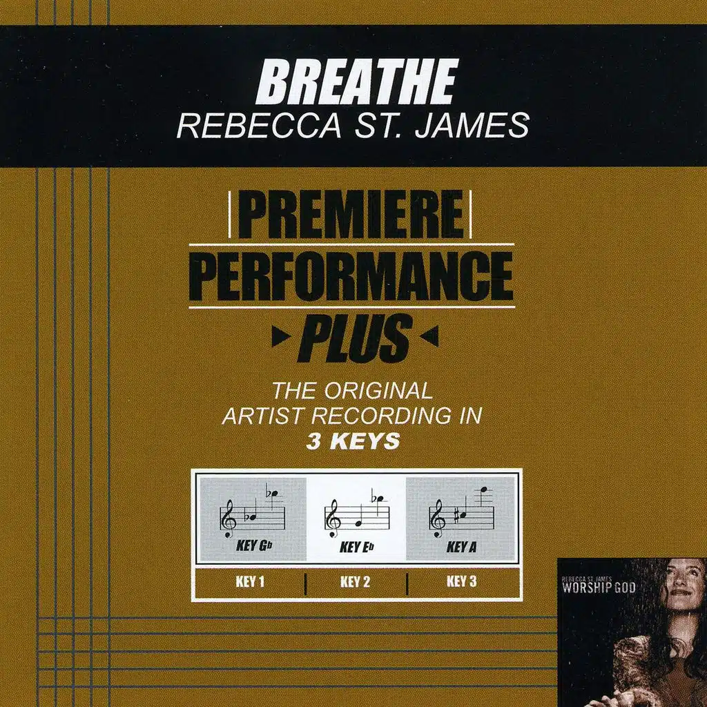 Breathe (Performance Track In Key Of Gb With Background Vocals)