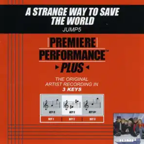 A Strange Way To Save The World (Performance Track In Key Of G Without Background Vocals)