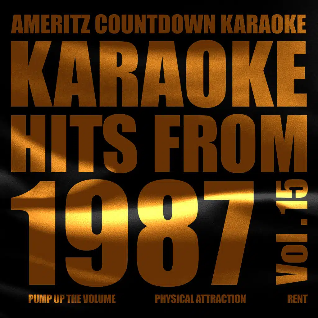Karaoke Hits from 1987, Vol. 15