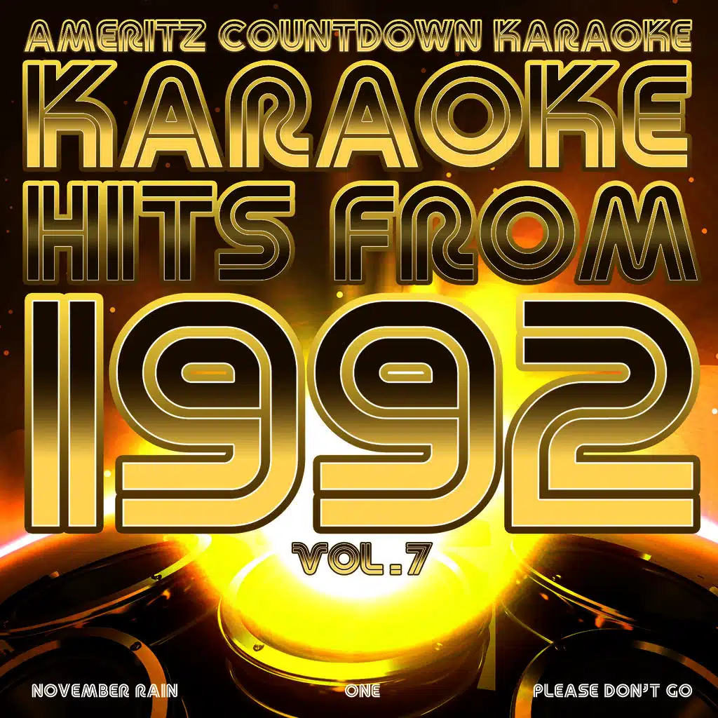 Karaoke Hits from 1992, Vol. 7