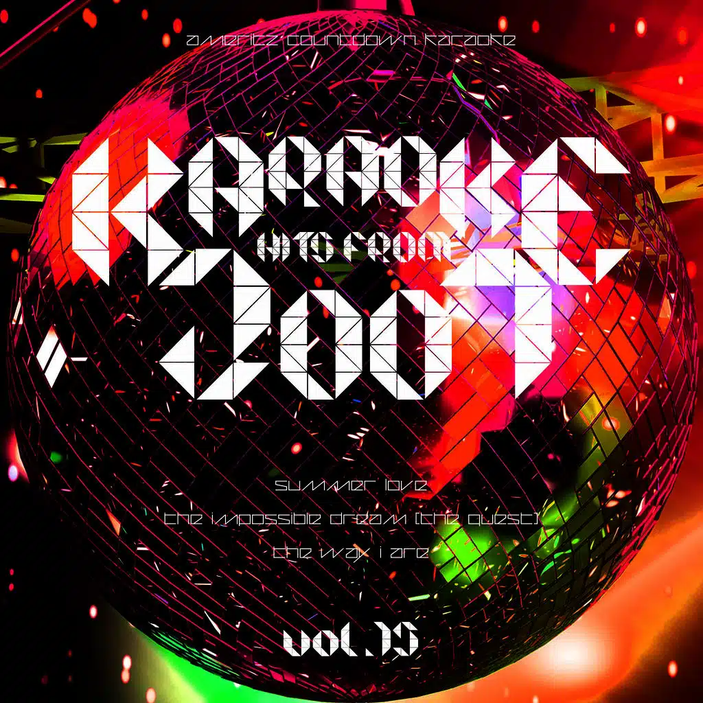 Karaoke Hits from 2007, Vol. 15