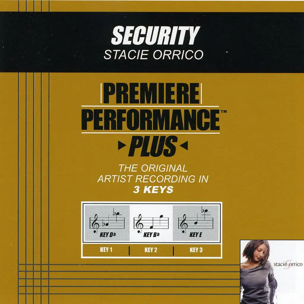 Security (Performance Track In Key Of Bb)