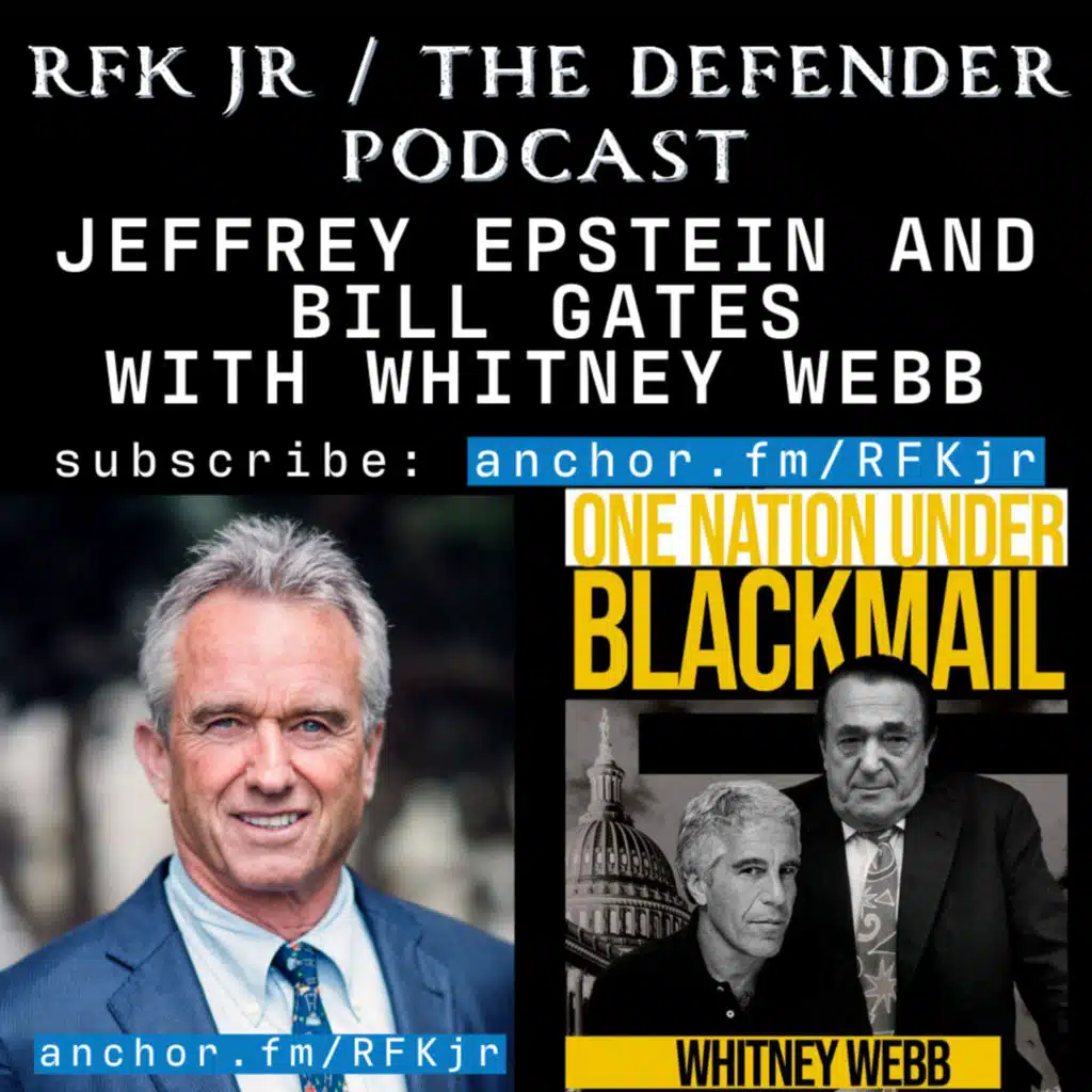 Epstein and Bill Gates with Whitney Webb