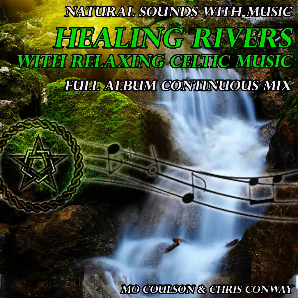 Sons naturels avec musique relaxante:  rivières de la guérison avec musique celtique