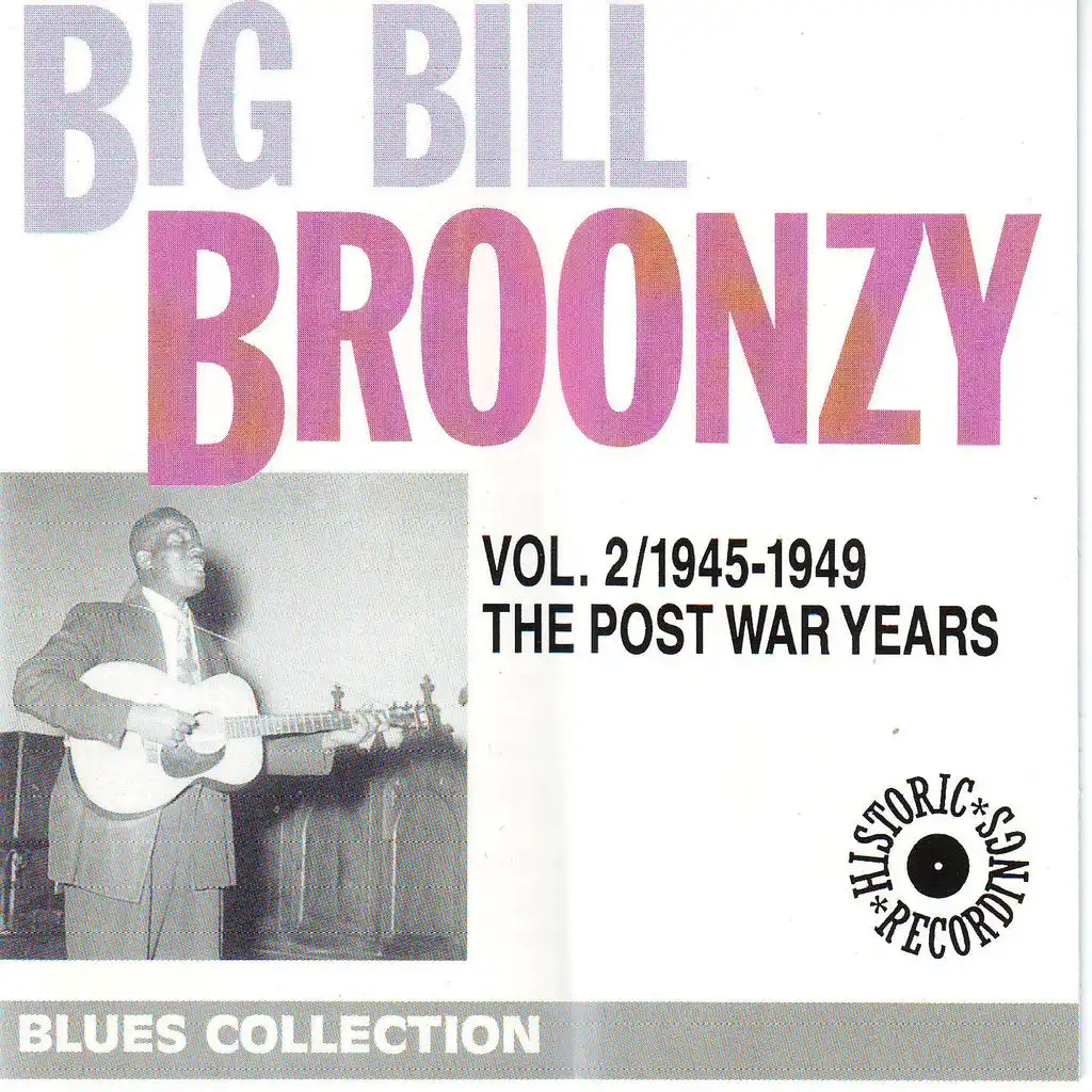Big Bill Broonzy, Vol. 2: 1945-1949, The Post War Years - Historic Recordings