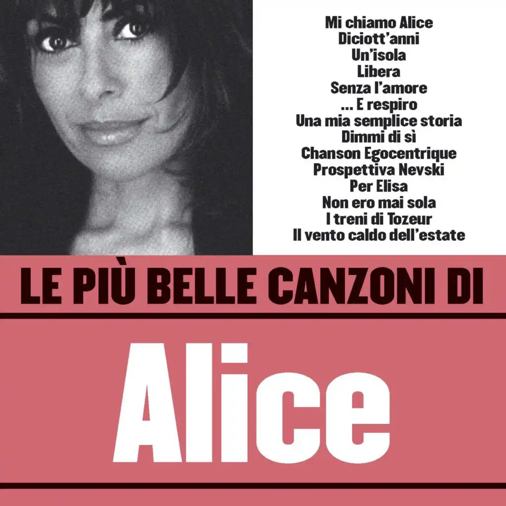 Le più belle canzoni di Alice