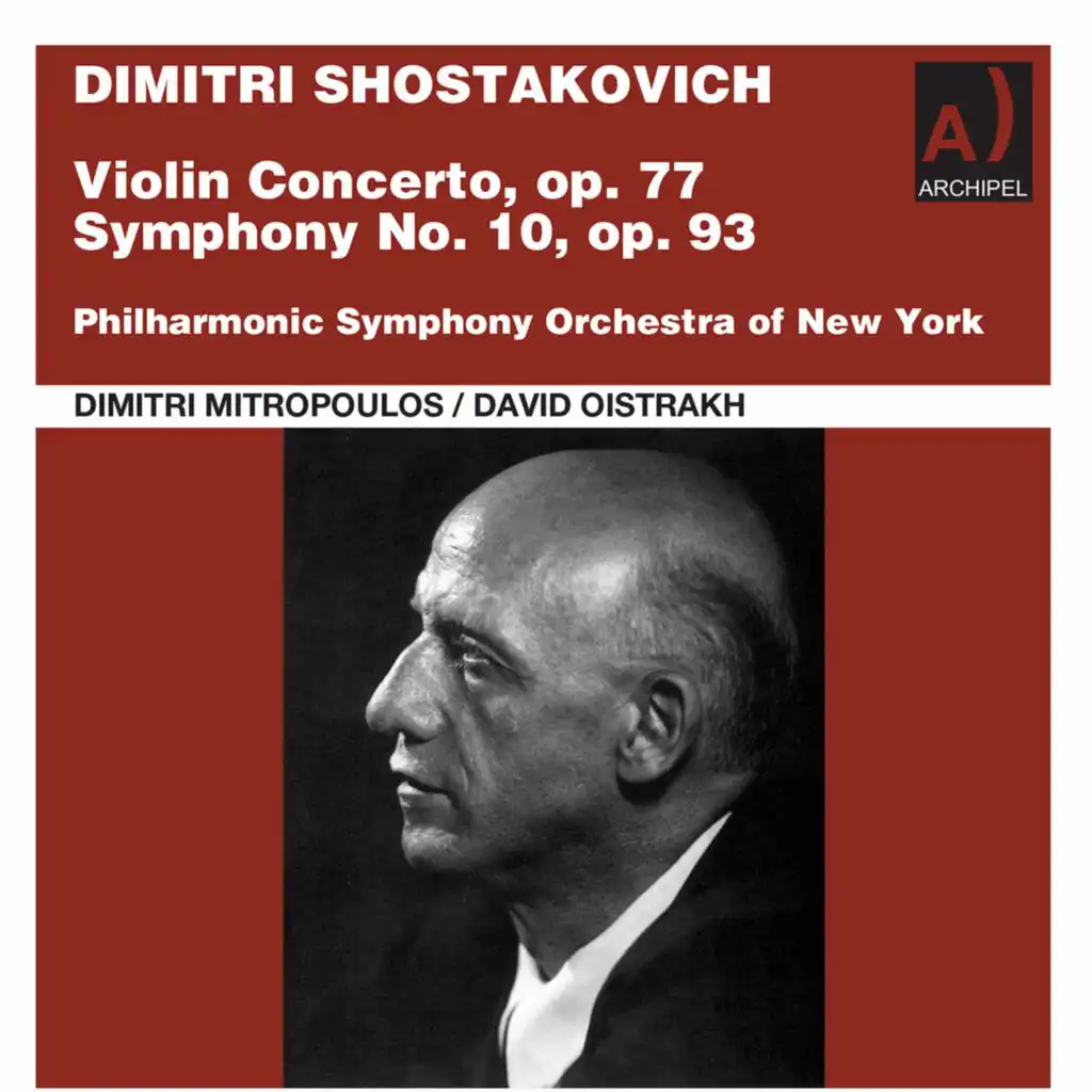 Dimitri Mitropoulos conducts Shostakovitch