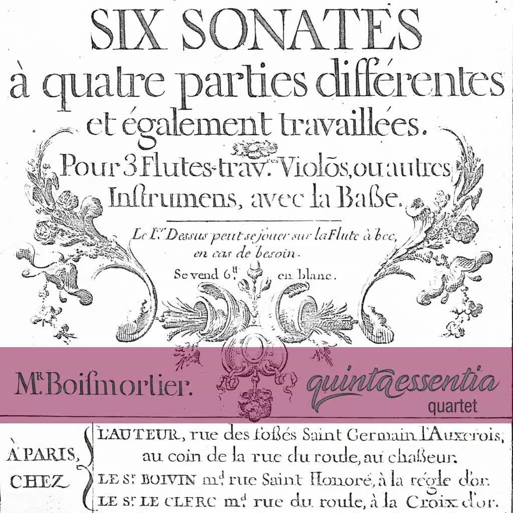 Sonata 6: Joseph Bodin de Boismortier