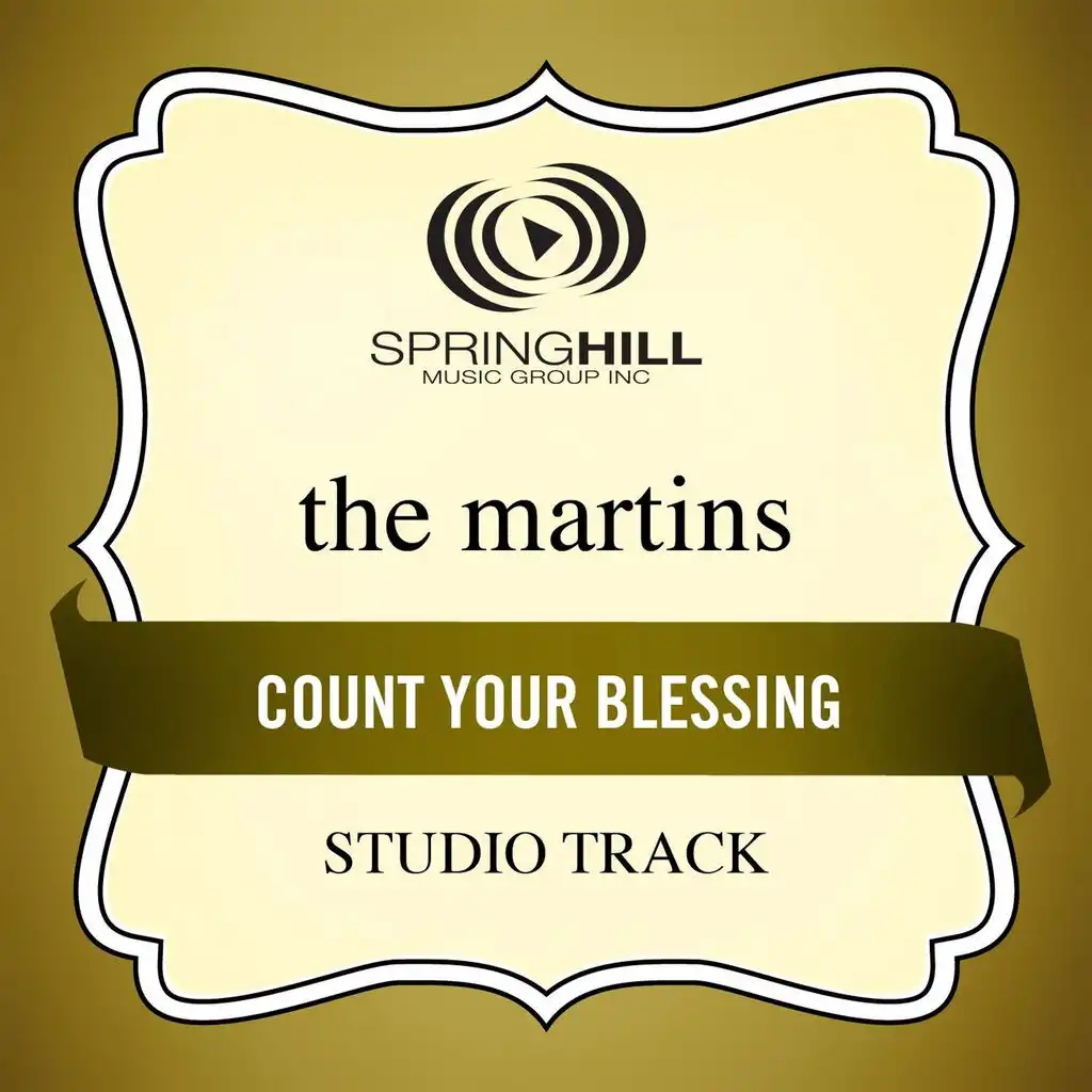 Count Your Blessings (Studio Track w/o Background Vocals)