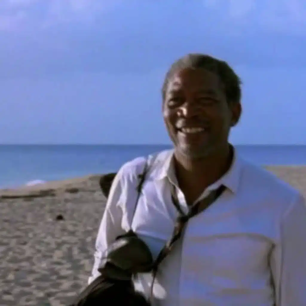 ※ Louis Armstrong - What a Wonderful World X Morgan Freeman - Shawshank Redemption (Ending Scene)