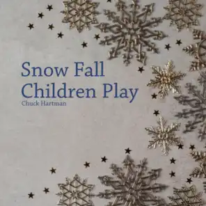 Snow Fall Children Play