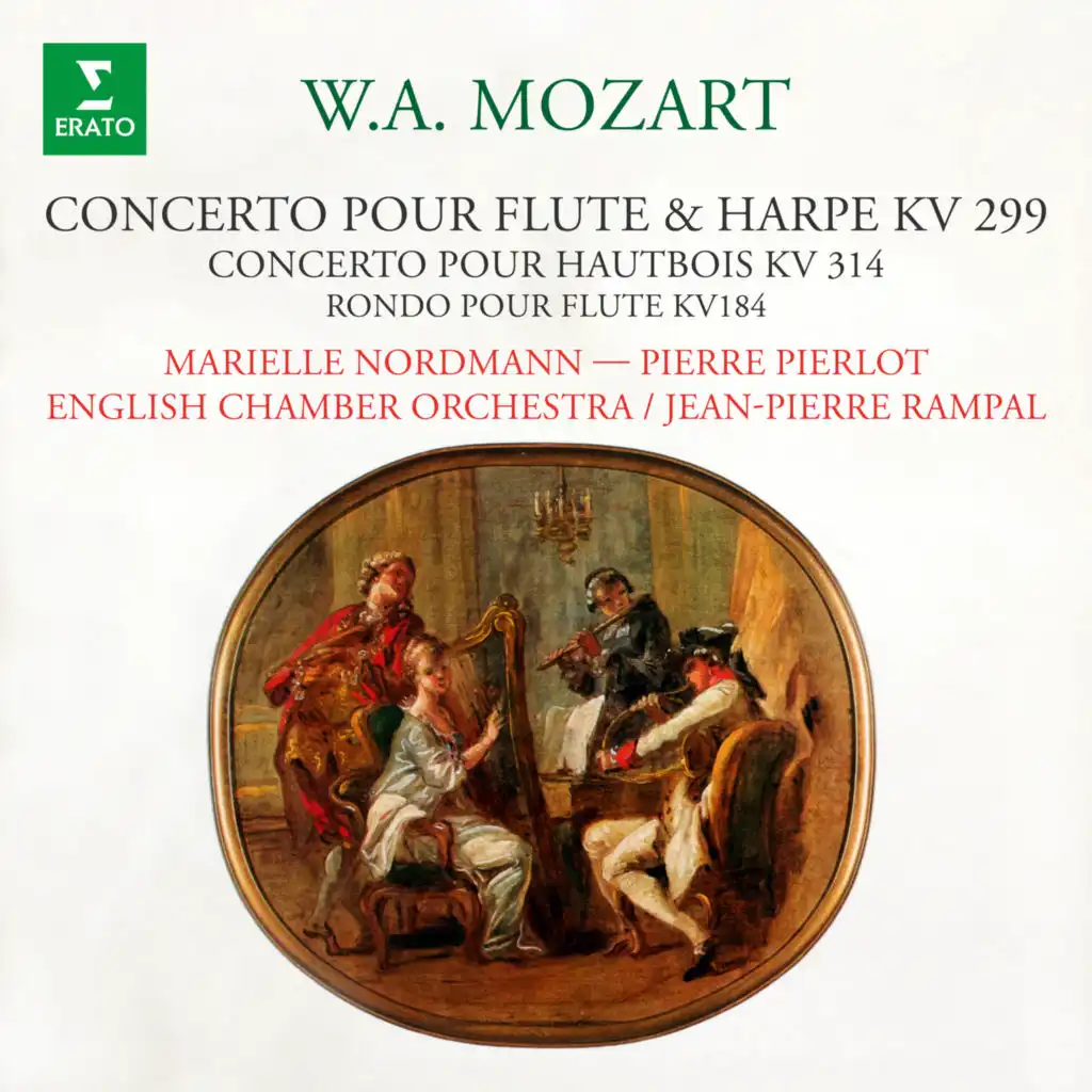 Mozart: Concerto pour flûte et harpe, Concerto pour hautbois & Rondo pour flûte et orchestre