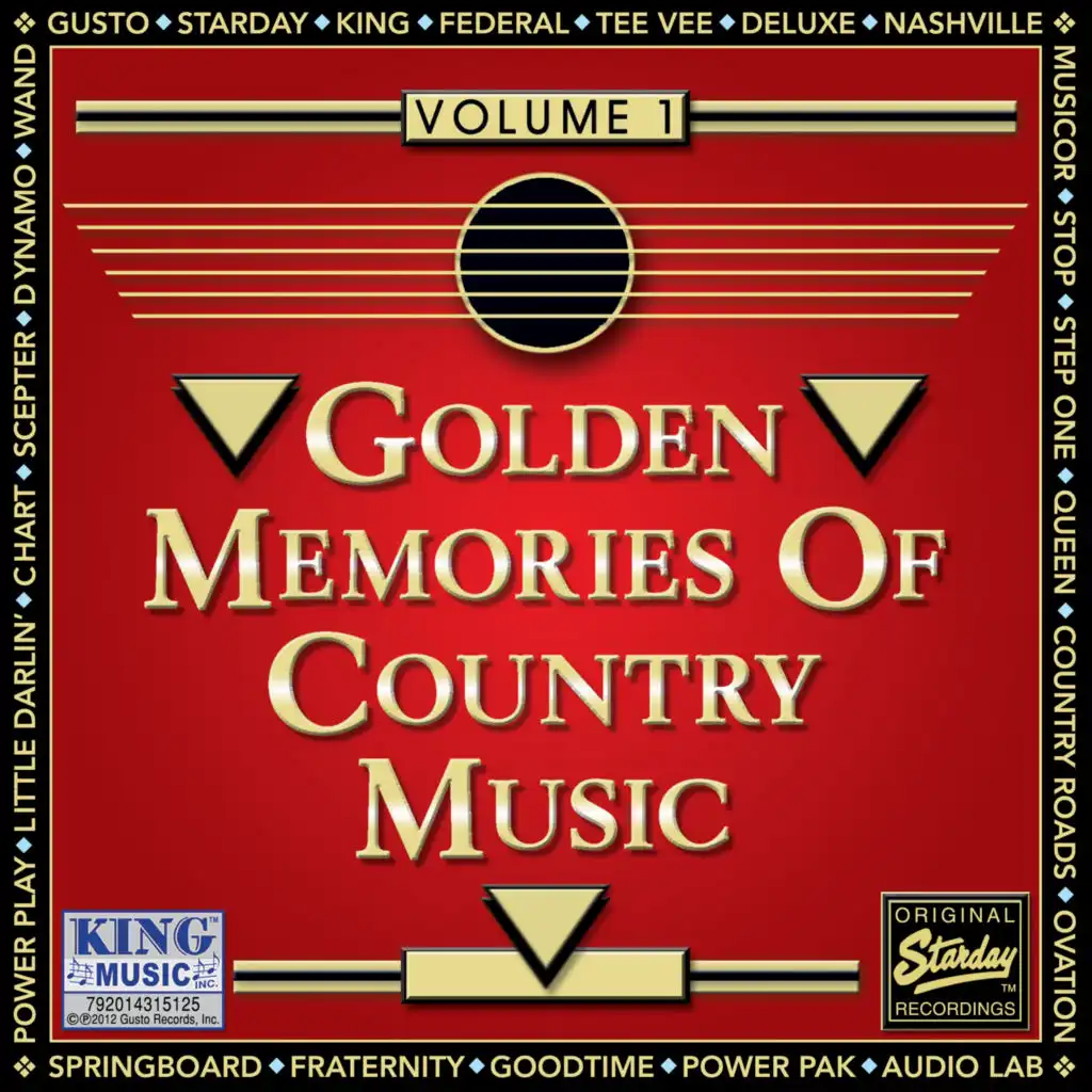 Golden Memories Of Country Music Volume 1