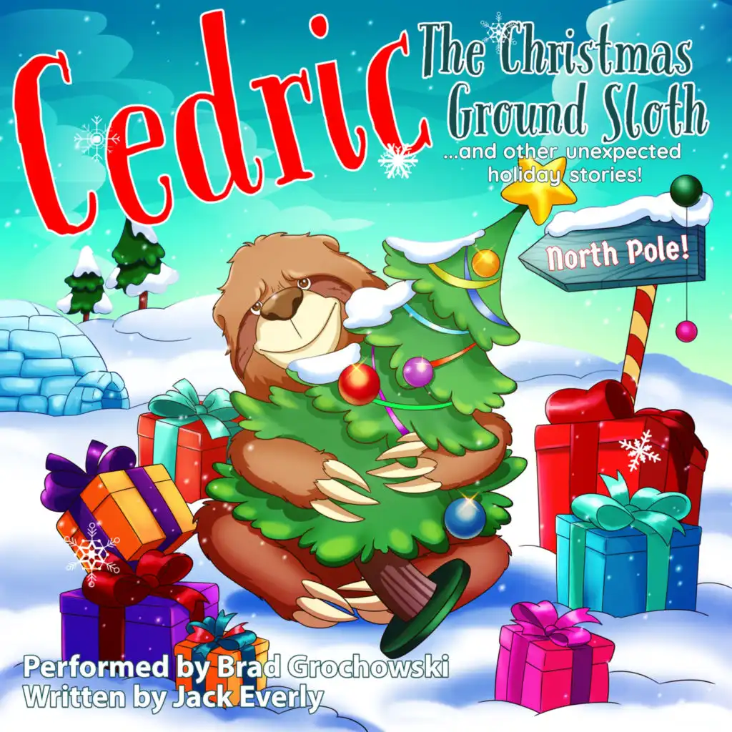 Cedric the Christmas Ground Sloth