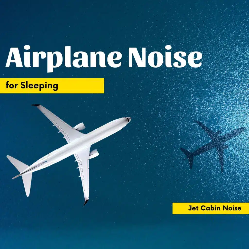 Airplane Flight Interior ASMR White Noise