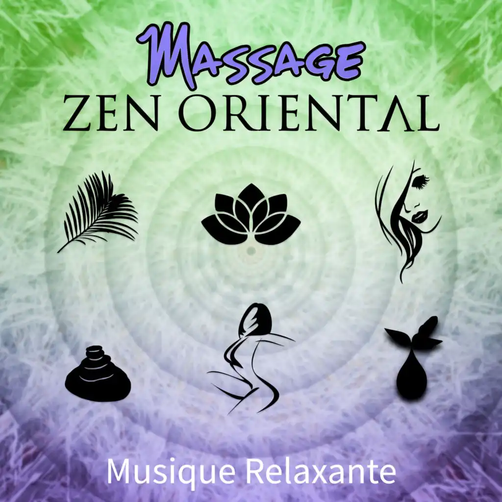 Massage Zen Oriental – Une Musique Relaxante avec des Dons de la Nature, La Fontaine, Vent, Eau, Forêt, Pluie, Oiseaux, Criquet