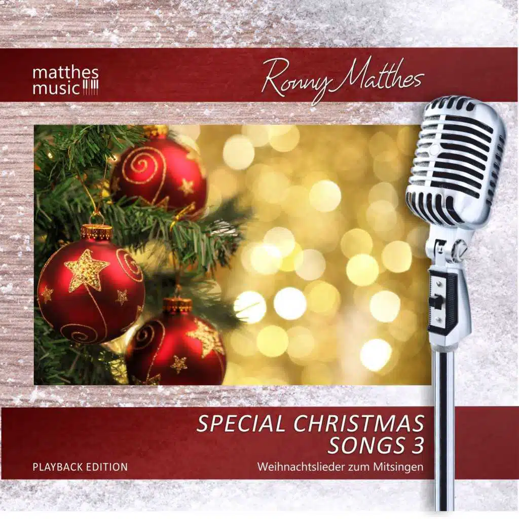Special Christmas Songs, Vol. 3 (Org. Playback / Karaoke Album) - Die Schönsten Weihnachtslieder Zum Mitsingen; Gemafrei