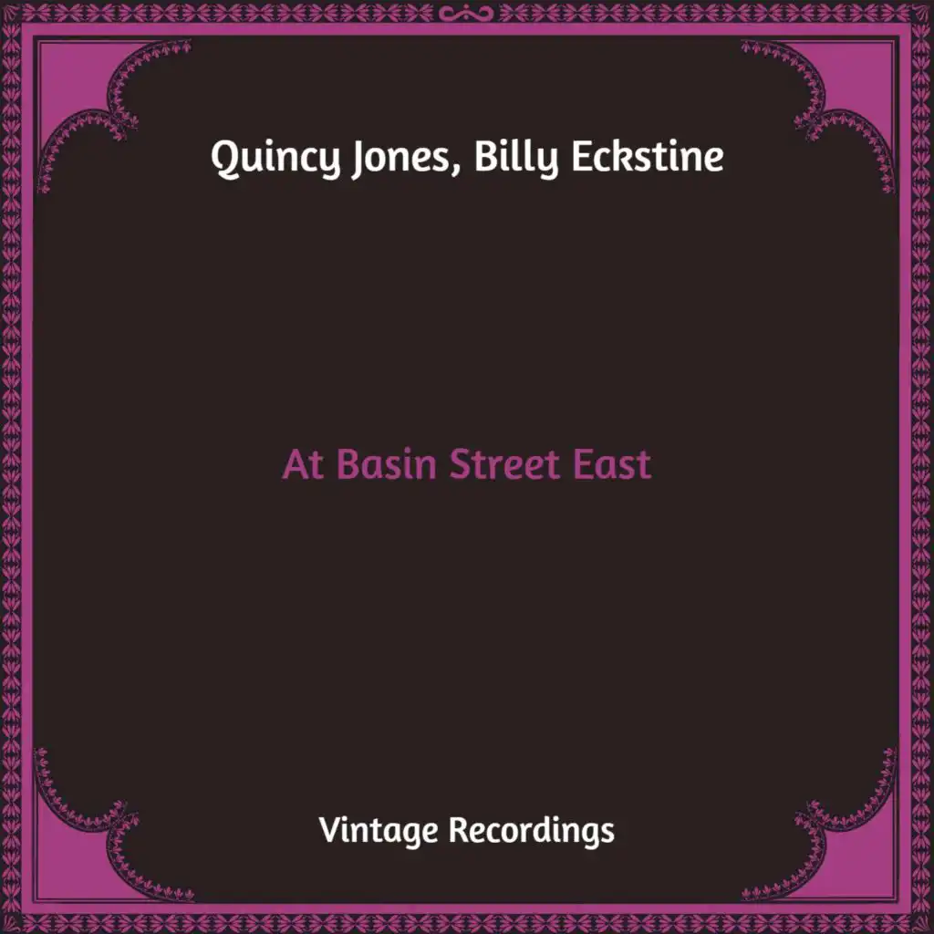 Billy Eckstine and Quincy Jones