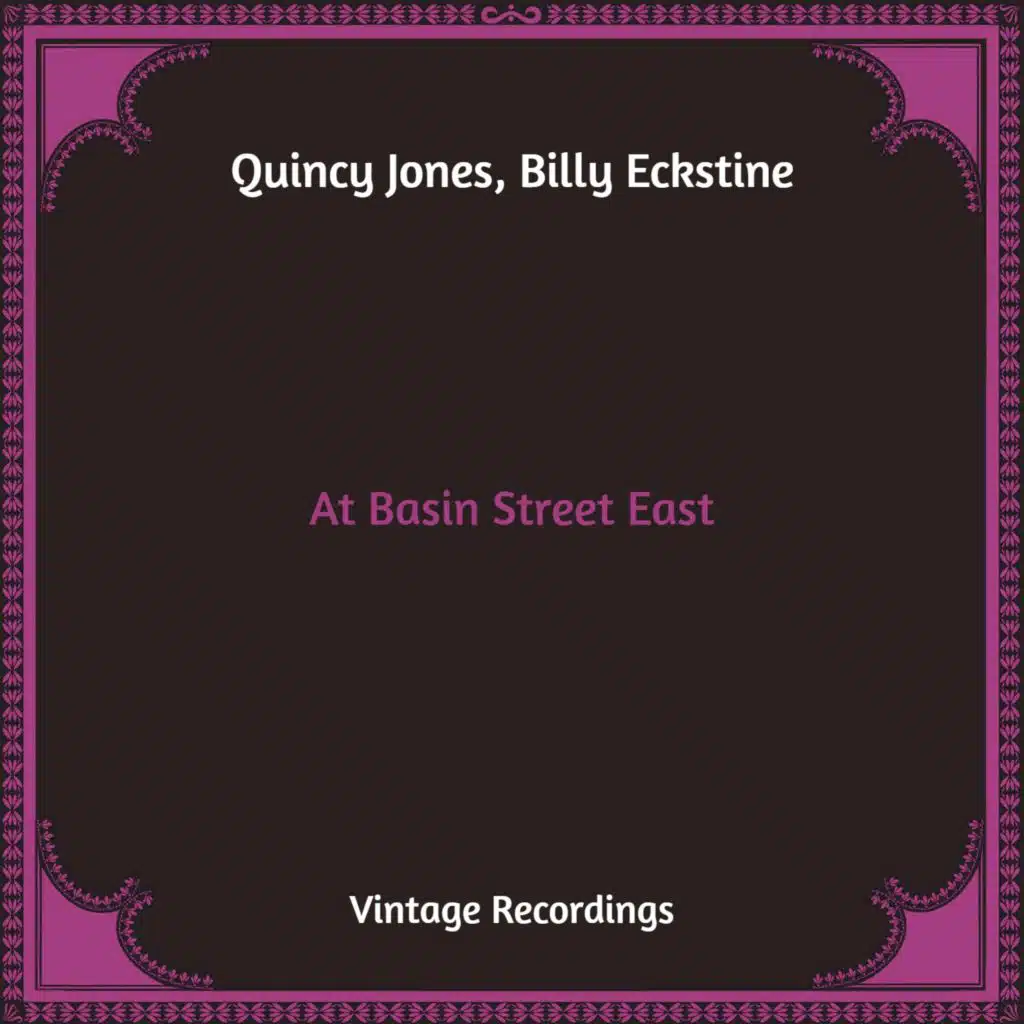 Billy Eckstine and Quincy Jones