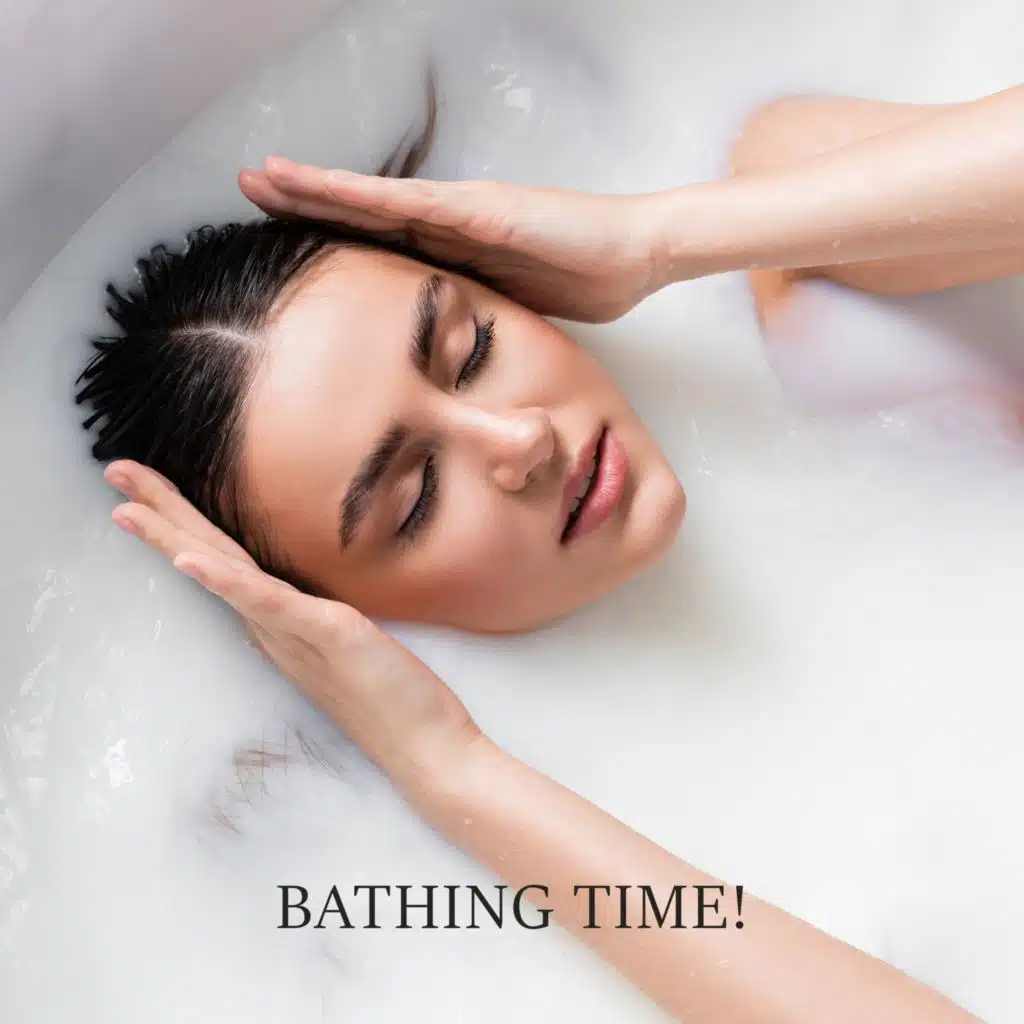 Bathing Time! Healing Spa, Warm Bath, Moments of Rest, Relaxing Background Music, Blissful Mood