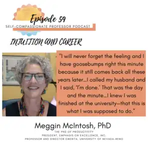 59. Intuition and career with Dr. Meggin McIntosh