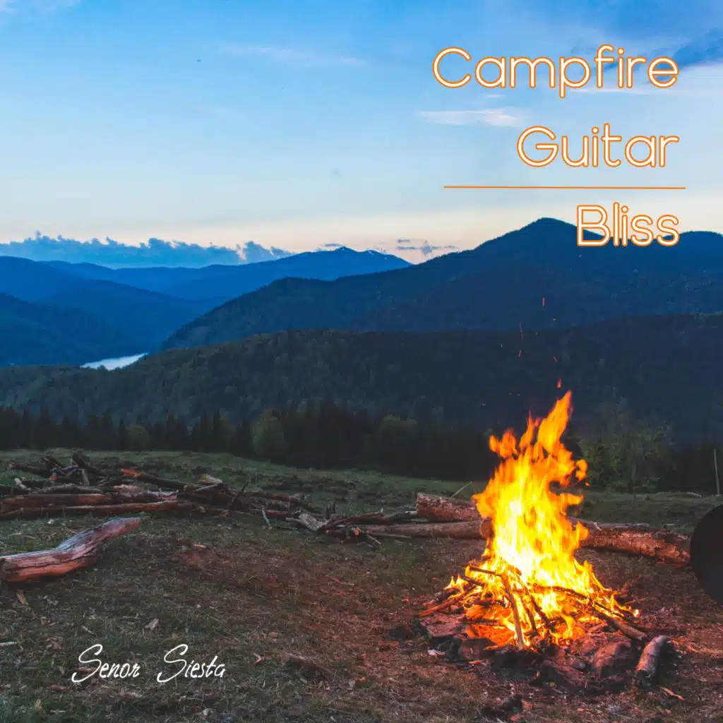 Campfire Ambience and Guitar Strumming